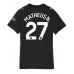 Manchester City Matheus Nunes #27 Borta matchtröja Dam 2025-26 Kortärmad Billigt